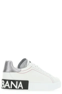 Dolce & Gabbana Portofino Sneakers - White -Cheap Vestureo Store a4d6b749f337550cd1c40017f0bdb28b