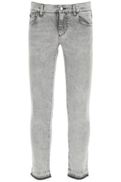 Dolce & Gabbana Skinny Leg Jeans - Grey