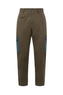 Dolce & Gabbana Pocket Detailed Straight Leg Trousers - Green