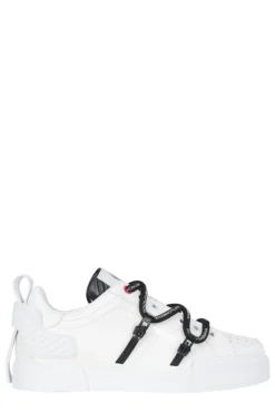 Dolce & Gabbana Portofino Low-Top Sneakers - White