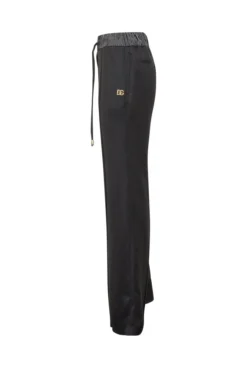 Dolce & Gabbana High Waist Palazzo Pants - Black -Cheap Vestureo Store a50d02271863b8aaeb628eea35b900c9