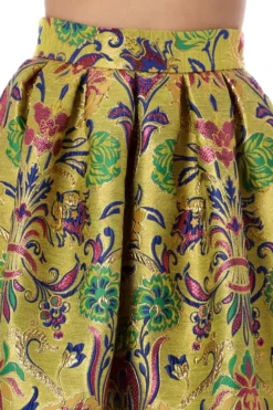 ( New Season ) Dolce & Gabbana Floral Lurex Jacquard Pencil Skirt - Multi -Cheap Vestureo Store a537cb518dee0d82b8dce5a184975dea