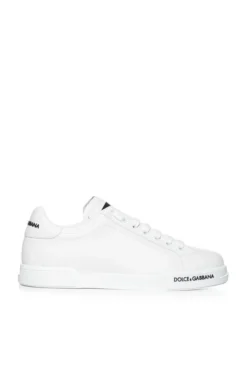Dolce & Gabbana Portofino Low-Top Sneakers - White