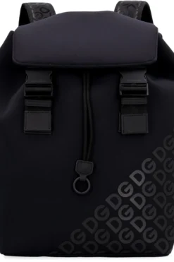 Dolce & Gabbana Millennials Logo Backpack - Black