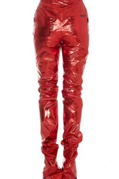 Dolce & Gabbana Metallic Effect Slim-Fit Pants - Red 12 Dolce & Gabbana Metallic Effect Slim-Fit Pants - Red -Cheap Vestureo Store a5f23109fd9fbfca35eb3da92f5fbe29