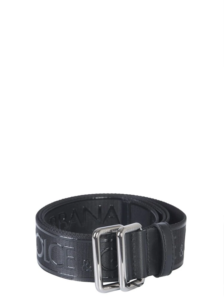 Dolce & Gabbana Logo Buckle Belt - Black 1 Dolce & Gabbana Logo Buckle Belt - Black