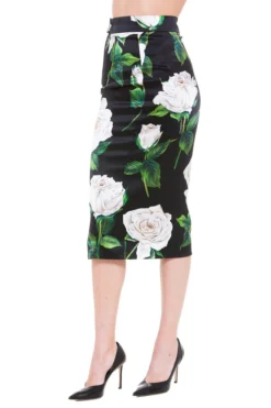( New Season ) Dolce & Gabbana Rose Print Pencil Skirt - Multi -Cheap Vestureo Store a6d932757f75803d4c5491b28f3dd9e6