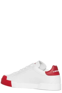 Dolce & Gabbana Portofino Lace-Up Sneakers - White 6 Dolce & Gabbana Portofino Lace-Up Sneakers - White -Cheap Vestureo Store a7cf6fd8dcba763122222920fd48e32b