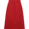 Dolce & Gabbana High-Waisted Skirt - Red