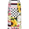 Dolce & Gabbana Patchwork Print Midi Skirt - Multi