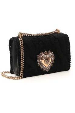 Dolce & Gabbana Devotion Shoulder Bag - Black -Cheap Vestureo Store a89d45f82b0c783f21074d20f5af3cad
