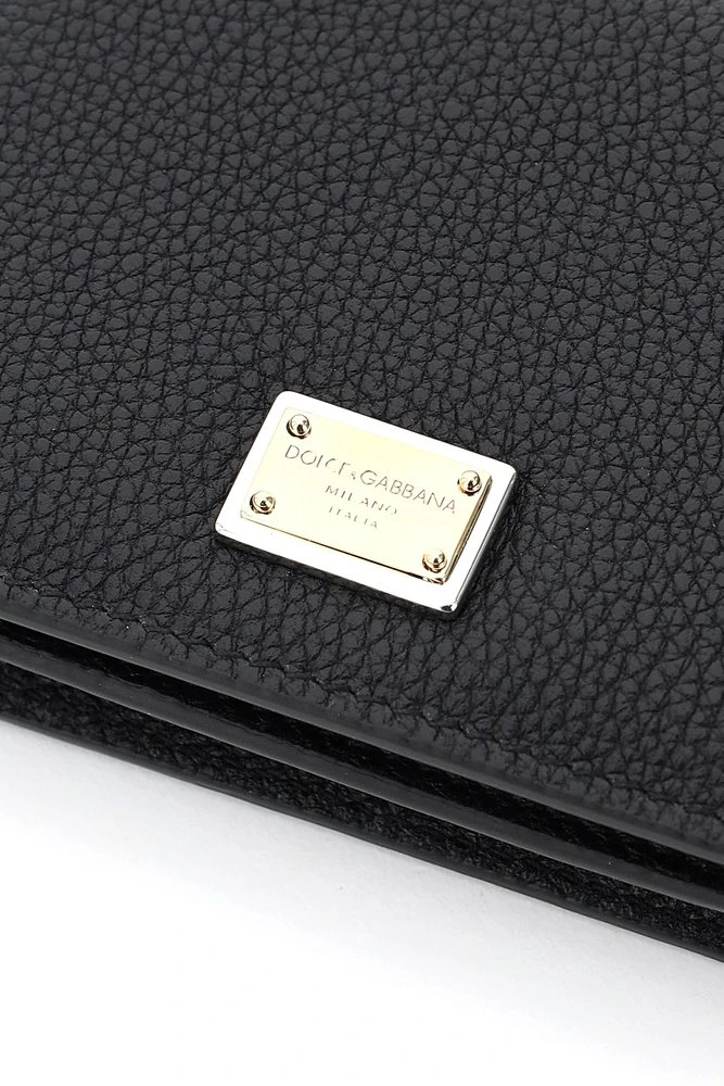 Dolce & Gabbana Logo Plaque Wallet - Black 5 Dolce & Gabbana Logo Plaque Wallet - Black - Image 5