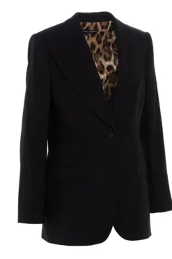 Dolce & Gabbana Single-Breasted Tailored Blazer - Black 9 Dolce & Gabbana Single-Breasted Tailored Blazer - Black -Cheap Vestureo Store a8ecf6e01b18a0a3bb27b1a49e2cfa15