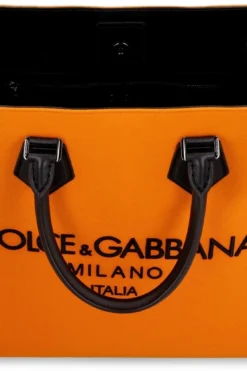 ( New Season ) Dolce & Gabbana Embroidered Logo Tote Bag - Orange 9 ( New Season ) Dolce & Gabbana Embroidered Logo Tote Bag - Orange -Cheap Vestureo Store a9b30c202d1b7c9db483e1c30b5d3f03