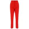 Dolce & Gabbana Cropped High-Waisted Jeans - Red