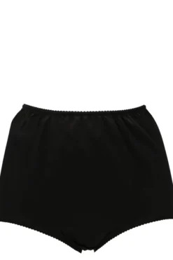 Dolce & Gabbana High Waist Lace Briefs - Black