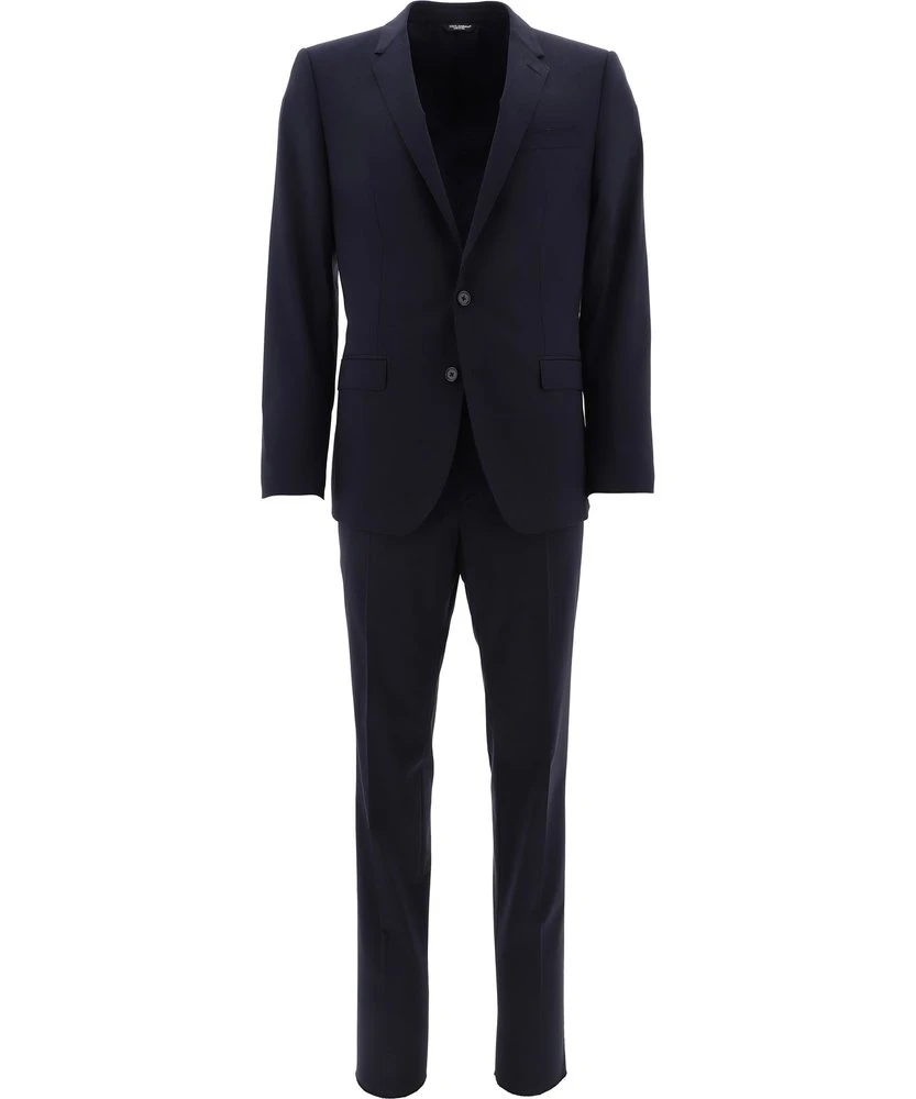 Dolce & Gabbana Tailored Two-Piece Suit - Blue 1 Dolce & Gabbana Tailored Two-Piece Suit - Blue
