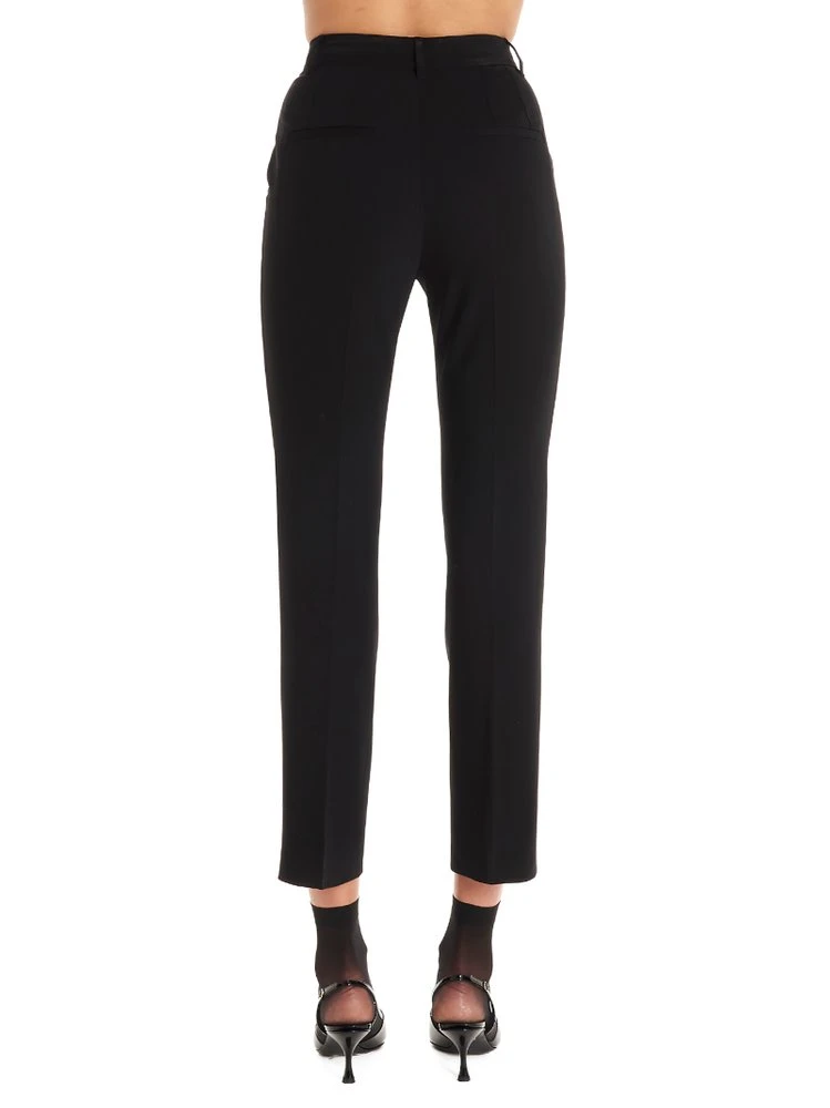 Dolce & Gabbana High Waist Tailored Pants - Black 2 Dolce & Gabbana High Waist Tailored Pants - Black - Image 2