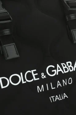 Dolce & Gabbana Logo Quilted Backpack - Black -Cheap Vestureo Store ab1061a9ab8b5062e95da76df520dd2e