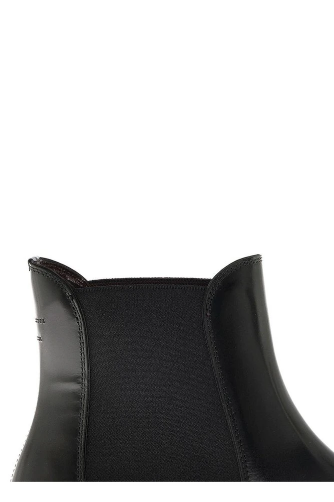 ( New Season ) Dolce & Gabbana Slip-On Chelsea Boots - Black 4 ( New Season ) Dolce & Gabbana Slip-On Chelsea Boots - Black - Image 4