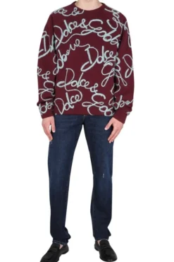 Dolce & Gabbana Logo Embroidered Crewneck Sweatshirt - Multi -Cheap Vestureo Store aba16559e310affcdd5537cd9e600284