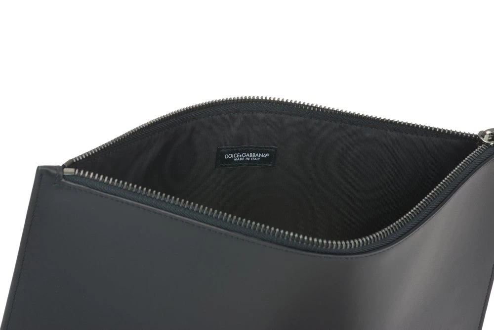 Dolce & Gabbana Logo Print Document Holder - Black 5 Dolce & Gabbana Logo Print Document Holder - Black - Image 5