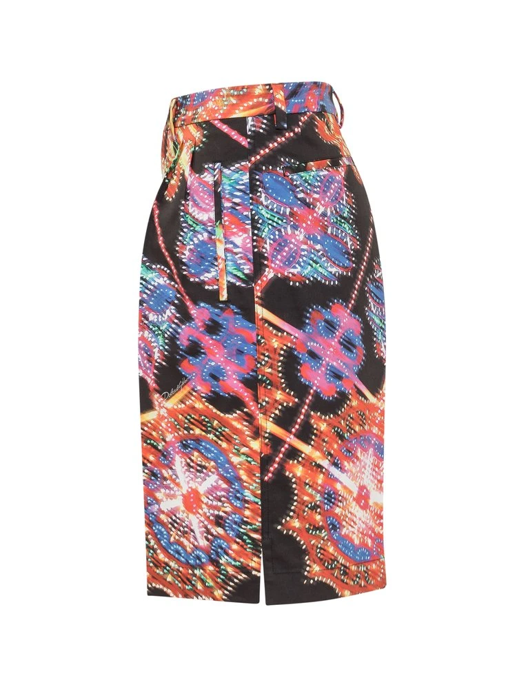 ( New Season ) Dolce & Gabbana Luminaire Printed Shorts - Multi 3 ( New Season ) Dolce & Gabbana Luminaire Printed Shorts - Multi - Image 3