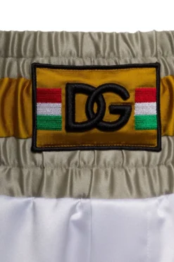 ( New Season ) Dolce & Gabbana DG Patch Satin Shorts - Multi -Cheap Vestureo Store abe925e9b0d2bd8cc155ed7480644985