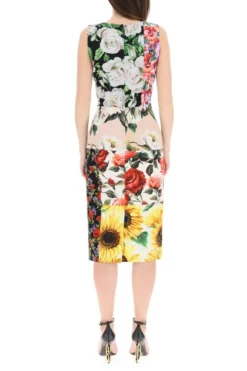 Dolce & Gabbana Floral Patchwork Midi Dress - Multi 8 Dolce & Gabbana Floral Patchwork Midi Dress - Multi -Cheap Vestureo Store ac28c83e12fe5d525f825c81ef317603