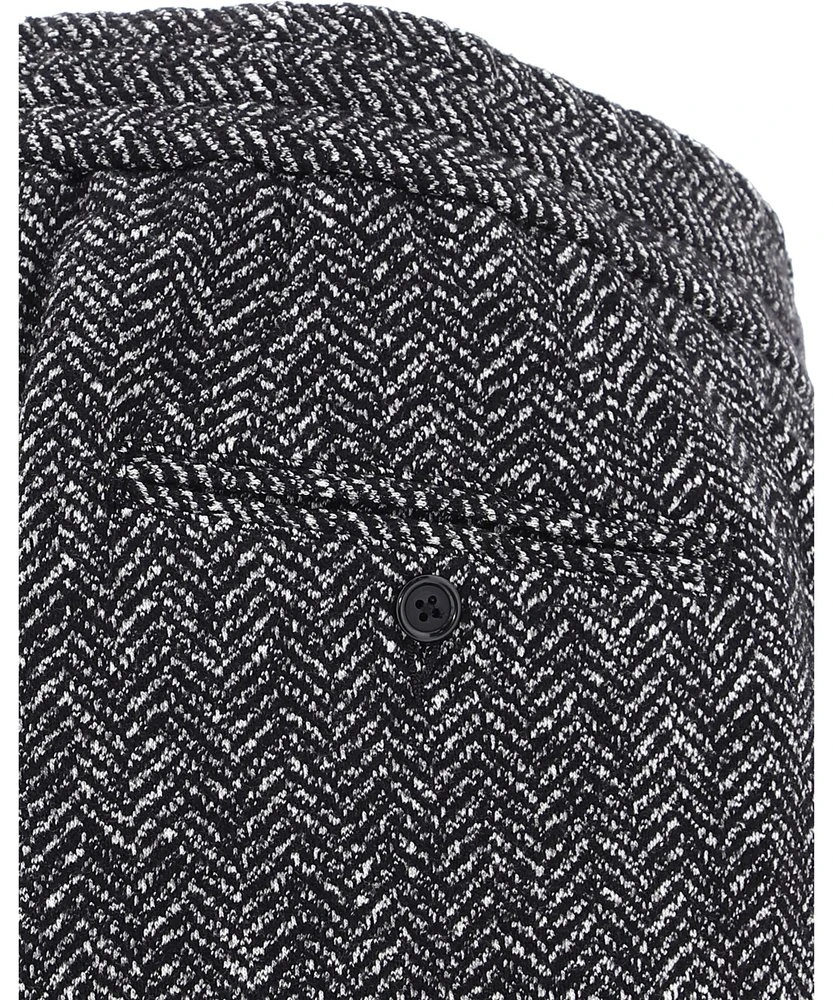 Dolce & Gabbana Chevron Drawstring Pants - Grey 6 Dolce & Gabbana Chevron Drawstring Pants - Grey - Image 6