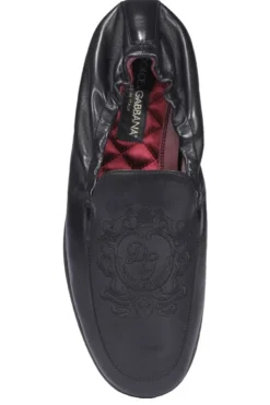 Dolce & Gabbana Elastic Back Loafers - Black -Cheap Vestureo Store aca4d9ee6b2e70af3efbf8670440944c
