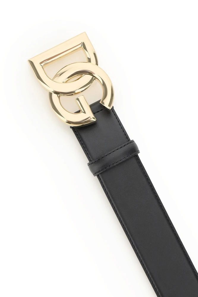 Dolce & Gabbana DG Buckle Belt - Black 4 Dolce & Gabbana DG Buckle Belt - Black - Image 4