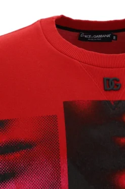 ( New Season ) Dolce & Gabbana DG Logo Crewneck Sweatshirt - Red 5 ( New Season ) Dolce & Gabbana DG Logo Crewneck Sweatshirt - Red -Cheap Vestureo Store acc832b7921fb764c8d619fbd7373387