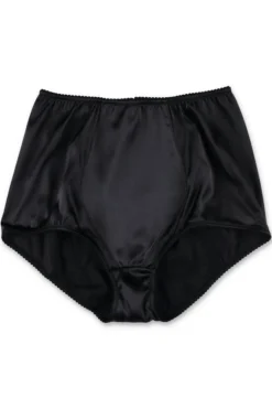 ( New Season ) Dolce & Gabbana High Waist Lace Briefs - Black