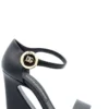 ( New Season ) Dolce & Gabbana Open Toe Ankle Strap Sandals - Black