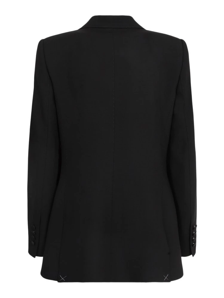 Dolce & Gabbana Single-Breasted Tailored Blazer - Black 2 Dolce & Gabbana Single-Breasted Tailored Blazer - Black - Image 2