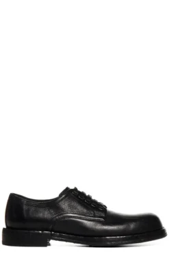 Dolce & Gabbana Lace-Up Derby Shoes - Black