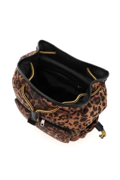 Dolce & Gabbana Leopard Printed Backpack - Multi -Cheap Vestureo Store ae586ebd264ec25f5e4196def837ab11