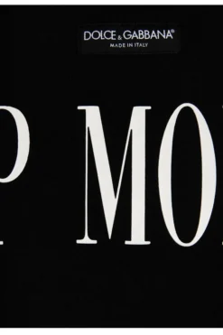 Dolce & Gabbana Top Model Printed T-Shirt - Black -Cheap Vestureo Store aec5362e3c2467feef93c9d5513e13ab