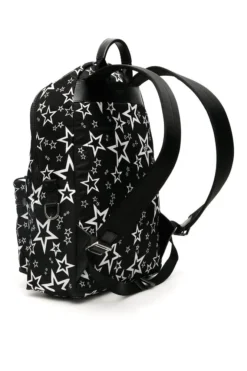 Dolce & Gabbana DG Star Printed Backpack - Black -Cheap Vestureo Store aee62590193e479f7d59eb44047d2658