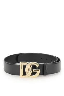Dolce & Gabbana DG Buckle Belt - Black