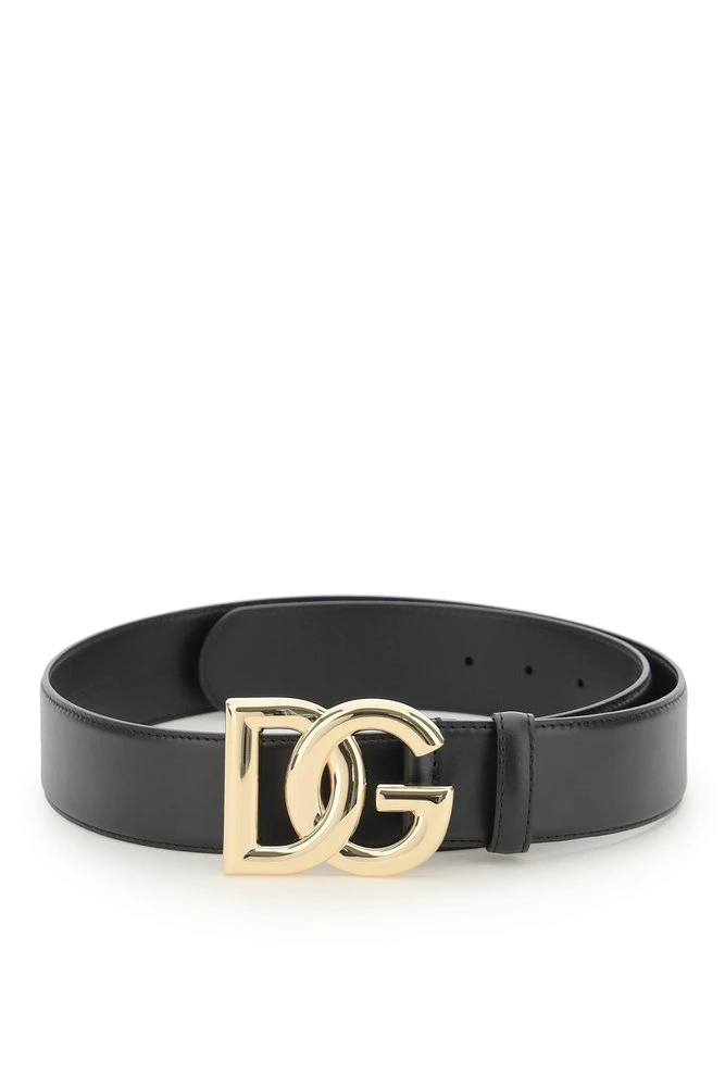 Dolce & Gabbana DG Buckle Belt - Black 1 Dolce & Gabbana DG Buckle Belt - Black