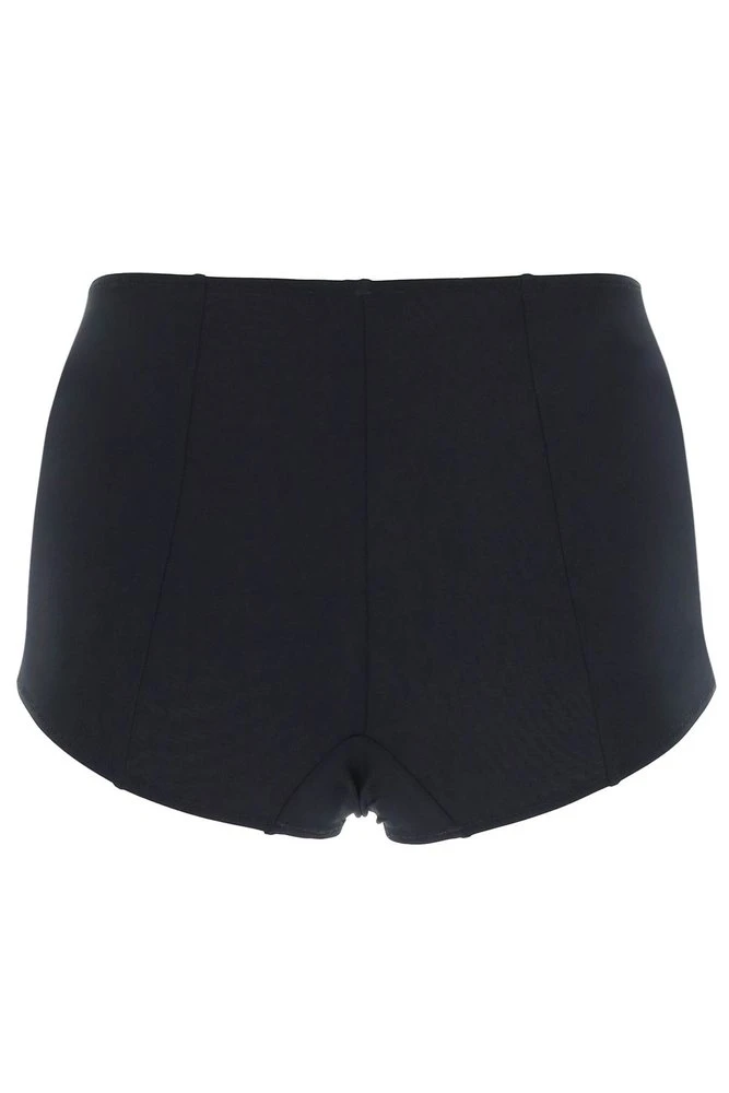 ( New Season ) Dolce & Gabbana High-Waisted Bikini Briefs - Black 2 ( New Season ) Dolce & Gabbana High-Waisted Bikini Briefs - Black - Image 2