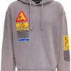 Dolce & Gabbana Road Sign Printed Drawstring Hoodie - Multi