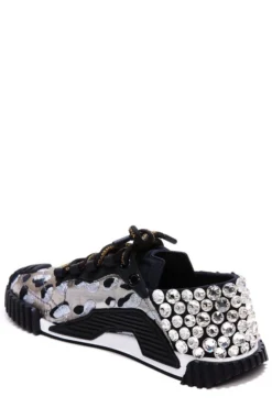 ( New Season ) Dolce & Gabbana Logo Detailed Embellished Sneakers - Multi -Cheap Vestureo Store afc7ca05e376675c1c5a4572cce6cf41