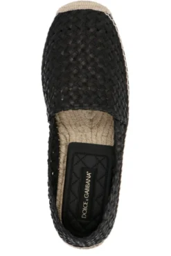 Dolce & Gabbana Woven Espadrilles - Black -Cheap Vestureo Store afe7191020307b7257c564061c39d735