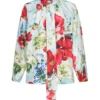 ( New Season ) Dolce & Gabbana Pictorial Garden Printed Shirt - Multi