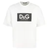 Dolce & Gabbana Logo Printed Crewneck T-Shirt - White