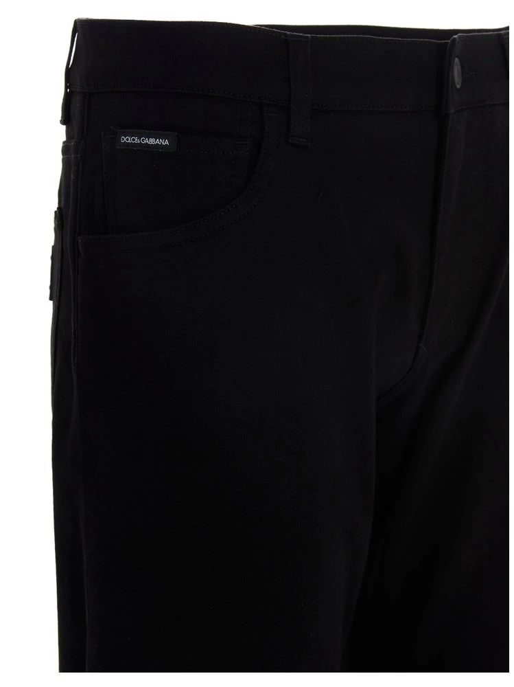 Dolce & Gabbana Slim-Fit Stretch Jeans - Black 4 Dolce & Gabbana Slim-Fit Stretch Jeans - Black - Image 4
