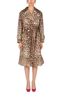Dolce & Gabbana Animal Print Double Breasted Trench Coat - Multi 8 Dolce & Gabbana Animal Print Double Breasted Trench Coat - Multi -Cheap Vestureo Store b22c585dceec61bd4372dddcbe7de2f1